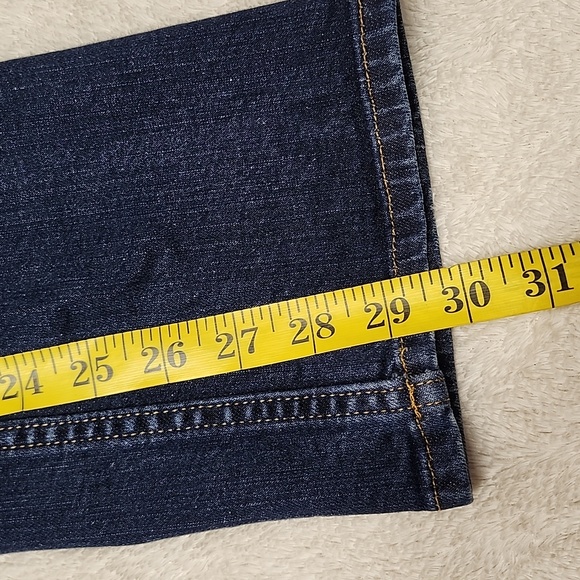 BDG Women's Dark Blue Low-Rise Straight Leg Denim Jeans Size 27 - Picture 10 of 10